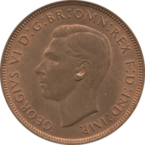 1938 PENNY ( UNC ) 7 - Penny - Cambridgeshire Coins