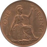 1938 PENNY ( UNC ) 7 - Penny - Cambridgeshire Coins