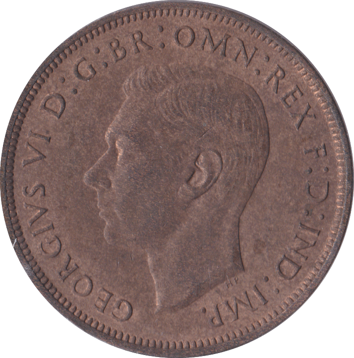 1938 PENNY ( UNC ) B - Penny - Cambridgeshire Coins
