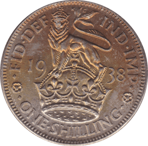1938 SHILLING ( BU ) - Shilling - Cambridgeshire Coins