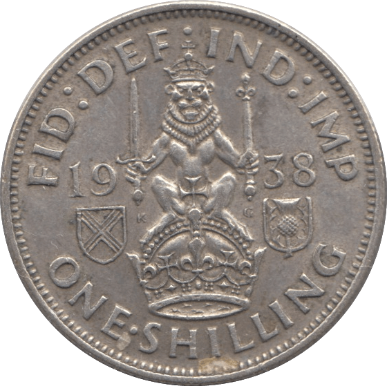 1938 SHILLING ( EF ) - Shilling - Cambridgeshire Coins