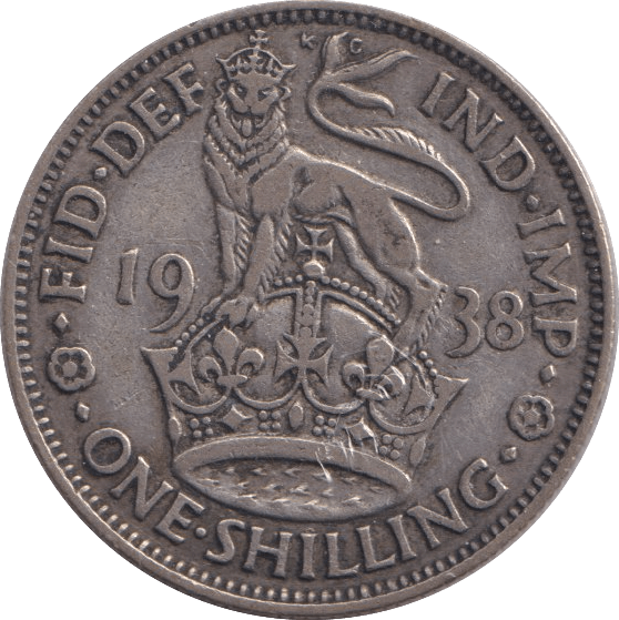 1938 SHILLING ( GF ) - Shilling - Cambridgeshire Coins