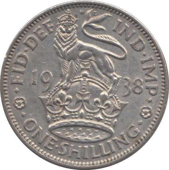 1938 SHILLING ( GVF ) 2 - Shilling - Cambridgeshire Coins