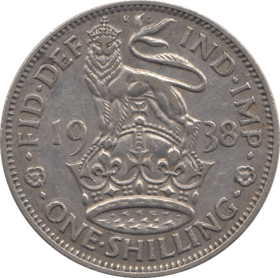 1938 SHILLING ( GVF ) - Shilling - Cambridgeshire Coins
