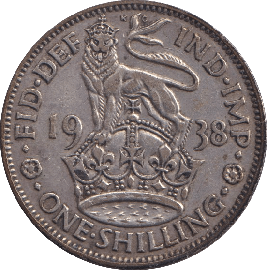 1938 SHILLING ( GVF ) - Shilling - Cambridgeshire Coins