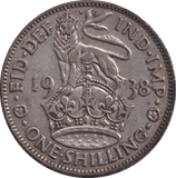1938 SHILLING ( GVF ) - Shilling - Cambridgeshire Coins