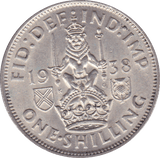 1938 SHILLING ( UNC ) SCOT - Shilling - Cambridgeshire Coins