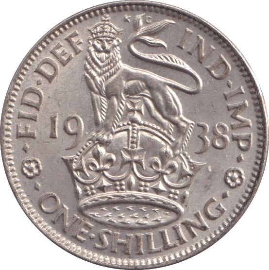 1938 SHILLING ( UNC ) - Shilling - Cambridgeshire Coins