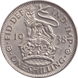 1938 SHILLING ( UNC ) - Shilling - Cambridgeshire Coins
