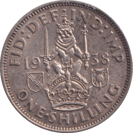 1938 SHILLING ( UNC ) - Shilling - Cambridgeshire Coins