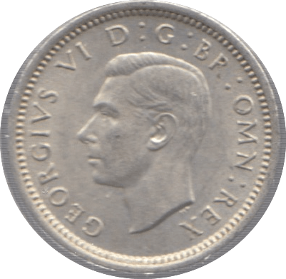1938 SILVER THREEPENCE ( AUNC ) - Threepence - Cambridgeshire Coins
