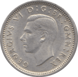 1938 SILVER THREEPENCE ( EF ) 6 - Threepence - Cambridgeshire Coins