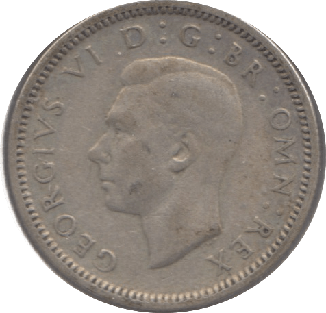 1938 SIXPENCE ( VF ) 6 - Sixpence - Cambridgeshire Coins
