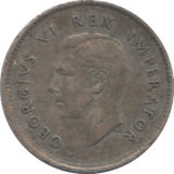 1938 THREE PENCE SOUTH AFRICA SILVER - SILVER WORLD COINS - Cambridgeshire Coins