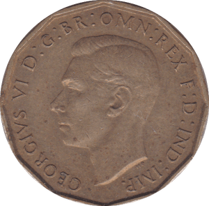 1938 THREEPENCE ( EF ) - Threepence - Cambridgeshire Coins