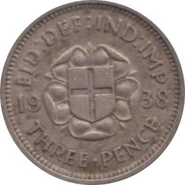1938 THREEPENCE ( FINE ) - Threepence - Cambridgeshire Coins