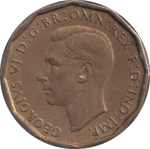 1938 THREEPENCE ( UNC ) 2 - Threepence - Cambridgeshire Coins