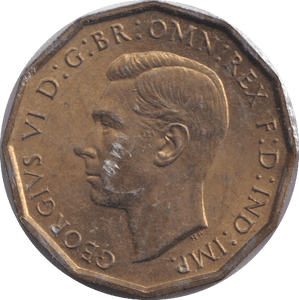 1938 THREEPENCE ( UNC ) 3 - Threepence - Cambridgeshire Coins