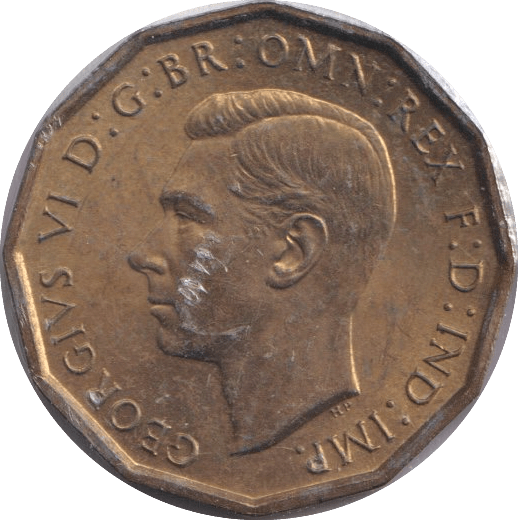 1938 THREEPENCE ( UNC ) 3 - Threepence - Cambridgeshire Coins