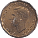 1938 THREEPENCE ( UNC ) 3 - Threepence - Cambridgeshire Coins