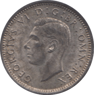 1938 THREEPENCE ( UNC ) - Threepence - Cambridgeshire Coins
