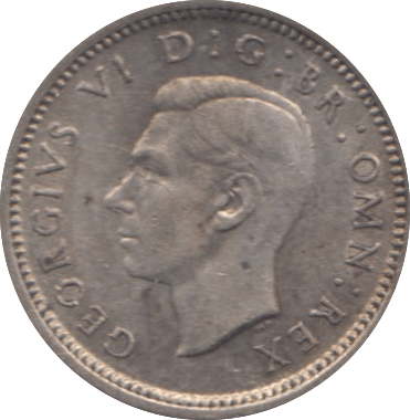 1938 THREEPENCE ( UNC ) - threepence - Cambridgeshire Coins