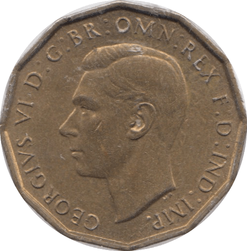 1938 THREEPENCE ( UNC ) - Threepence - Cambridgeshire Coins