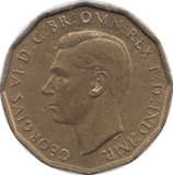1938 THREEPENCE ( UNC ) - Threepence - Cambridgeshire Coins