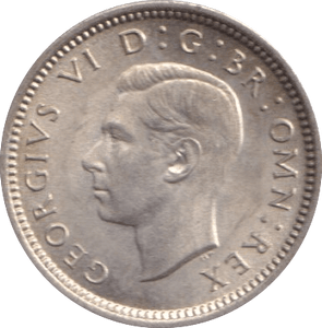 1938 THREEPENCE ( UNC ) - Threepence - Cambridgeshire Coins