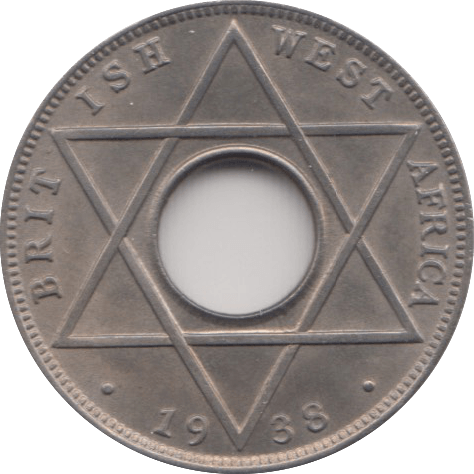 1938 WEST AFRICA 1/10 PENNY - WORLD COINS - Cambridgeshire Coins