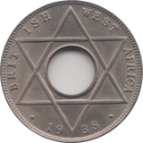 1938 WEST AFRICA 1/10 PENNY - WORLD COINS - Cambridgeshire Coins