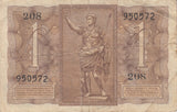 1939 1 LIRA REGNO D'ITALIA ITALIAN BANKNOTE REF 191 - World Banknotes - Cambridgeshire Coins