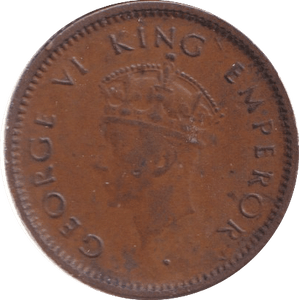 1939 1/12 ANNA INDIA - WORLD COINS - Cambridgeshire Coins