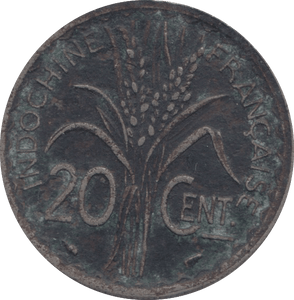 1939 20 CENTS FRANCE - WORLD COINS - Cambridgeshire Coins