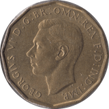 1939 BRASS THREEPENCE ( BU ) - Threepence - Cambridgeshire Coins