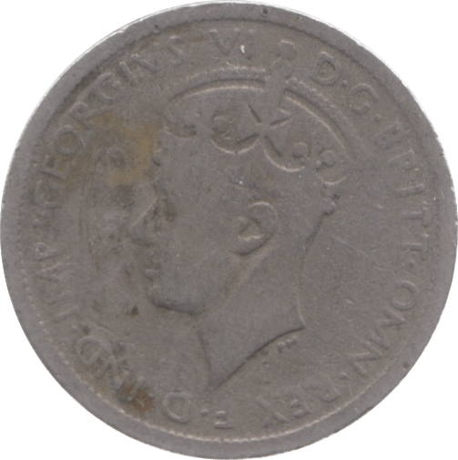 1939 BRITISH WEST AFRICA THREEPENCE - WORLD COINS - Cambridgeshire Coins