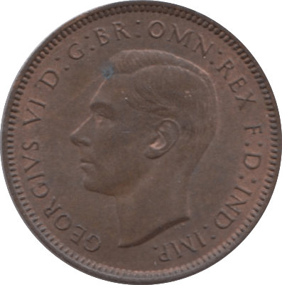 1939 FARTHING ( BU ) 5 - Farthing - Cambridgeshire Coins