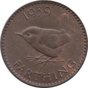 1939 FARTHING ( BU ) 5 - Farthing - Cambridgeshire Coins