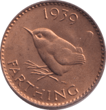 1939 FARTHING ( BU ) - Farthing - Cambridgeshire Coins