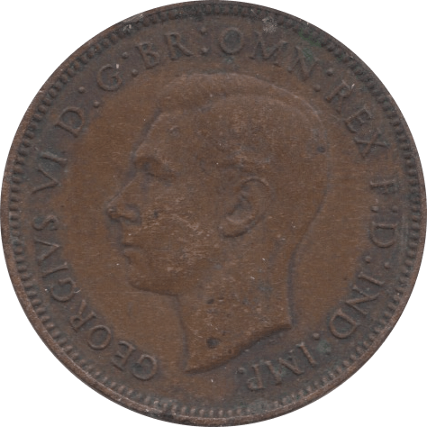 1939 FARTHING ( EF ) - Farthing - Cambridgeshire Coins