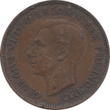 1939 FARTHING ( EF ) - Farthing - Cambridgeshire Coins