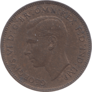 1939 FARTHING ( UNC ) 5 - Farthing - Cambridgeshire Coins