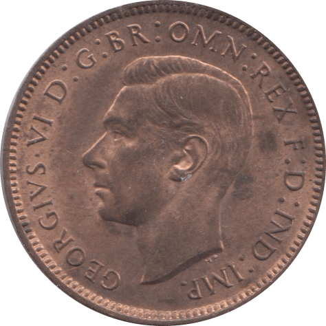 1939 FARTHING ( UNC ) - Farthing - Cambridgeshire Coins