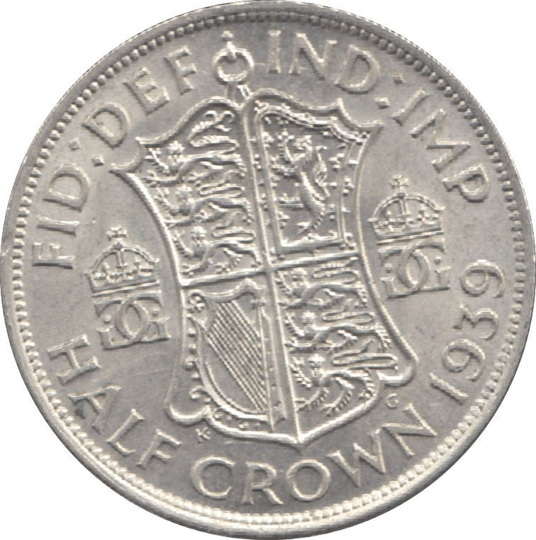 1939 HALFCROWN ( AUNC ) 14 - Halfcrown - Cambridgeshire Coins