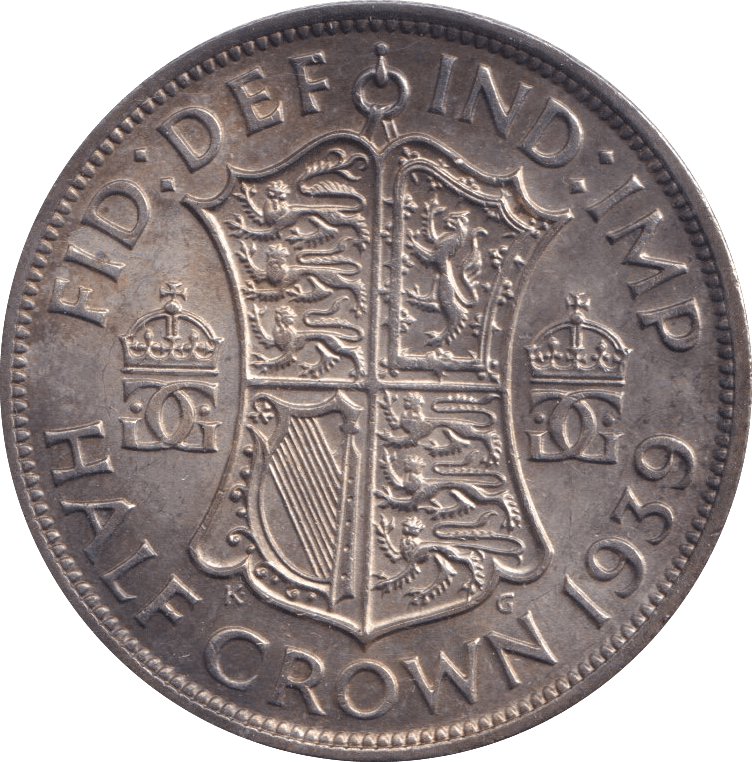 1939 HALFCROWN ( AUNC ) - HALFCROWN - Cambridgeshire Coins