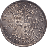 1939 HALFCROWN ( AUNC ) - HALFCROWN - Cambridgeshire Coins