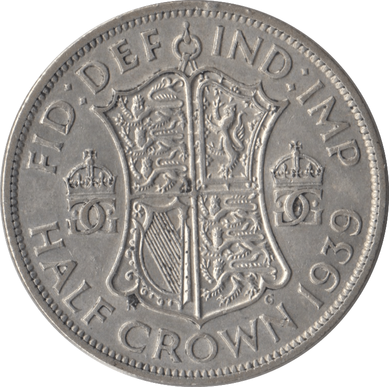 1939 HALFCROWN ( AUNC ) - Halfcrown - Cambridgeshire Coins