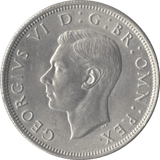 1939 HALFCROWN ( AUNC ) - Halfcrown - Cambridgeshire Coins