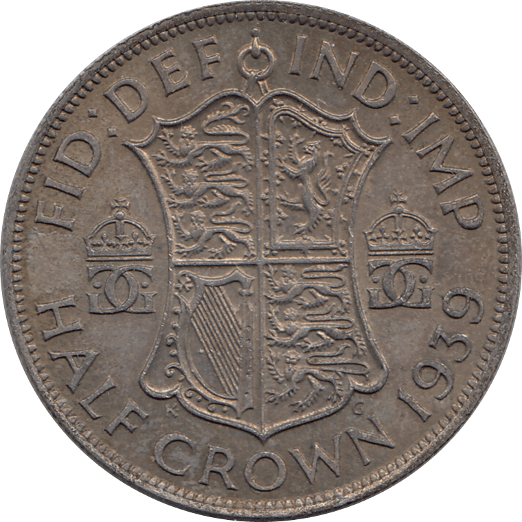 1939 HALFCROWN ( EF ) 4 - Halfcrown - Cambridgeshire Coins