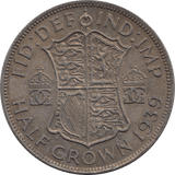 1939 HALFCROWN ( EF ) 4 - Halfcrown - Cambridgeshire Coins
